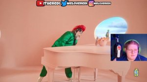 ITHEREDI REACTS TO "Jack Black - Peaches (Directed by Cole Bennett) The Super Mario Bros. Movie"