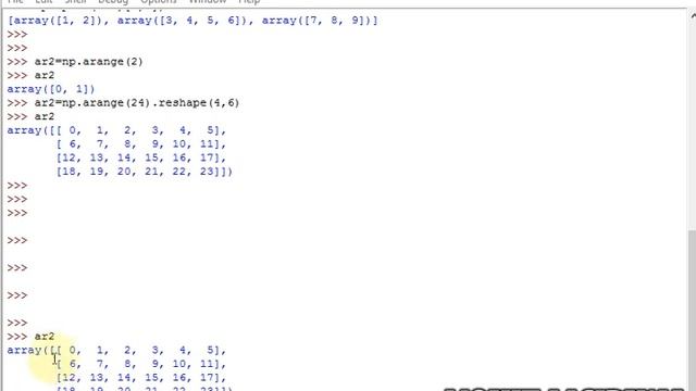 Class 11th IP chapter 10?working with NumPy?#10 split function in deep