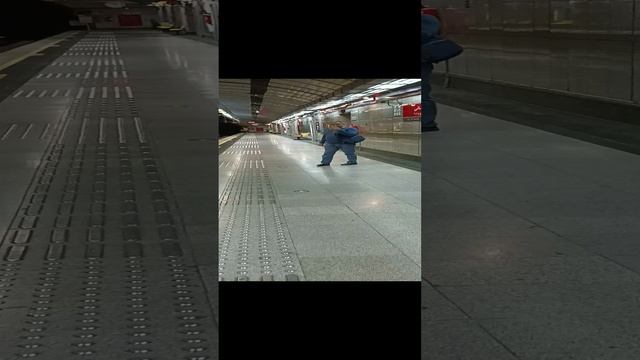 Красивое современное метро в Тегеране