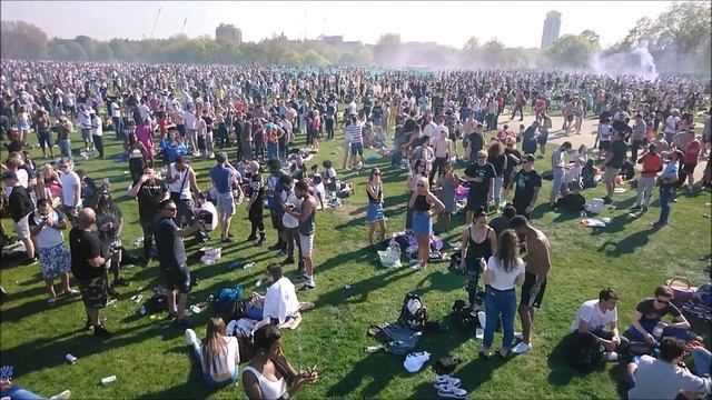 OFFICIAL HIGH in HYDE PARK LoNdOn 420 2019 смотреть онлайн