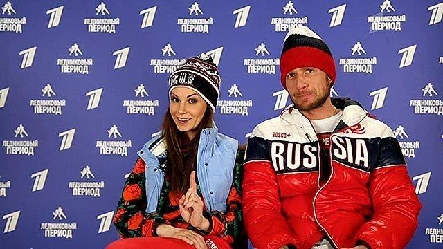 Александра Урсуляк и Роман Костомаров. Тренировка. Фрагмент выпуска от 13.12.2014