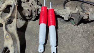 Ремонт подвески Hummer H3 - самые плохие амортизаторы от Kayaba