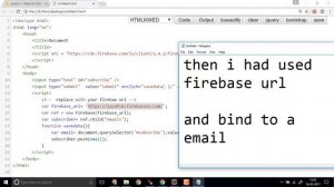 how to use firebase to store subscriber mails for blogger and wordpress