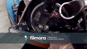 Harley Davidson Street Glide rear wheel removal