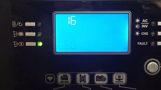 Гибридный Инвертор SILA MAX 7200 MH Настройки работы режимов по времени!