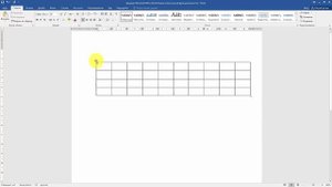 Как перед таблицей вставить текст в word