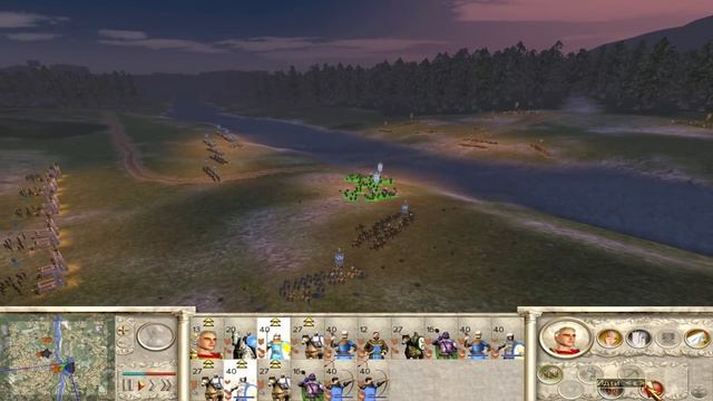 Rome_ Total War_ Barbarian Invasion - Битва у горы Бадон [Историческая битва] смотреть онлайн