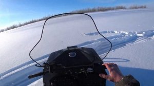 ЯКУТ PROMAX. Как идёт по глубокому снегу? Разогнал до 60 км.