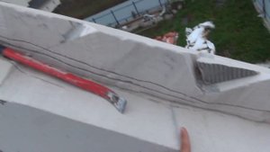 Гараж из газобетона YTONG своими руками # [VLOG] армопояс под крышу "Судейкина" часть 1