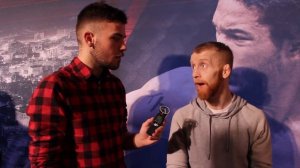 Pre-Fight Interview with Paddy Holohan ahead of UFC Fight Night Boston