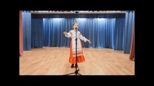 Белоус Мария (5 кл.) - "Гуляю я" (русская народная песня)