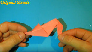 Как сделать туфельку из бумаги. Оригами туфелька.mp4