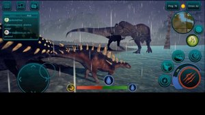 The Cursed Isle - Online Dinosaur Game - T rex | Gameplay & 1st Review