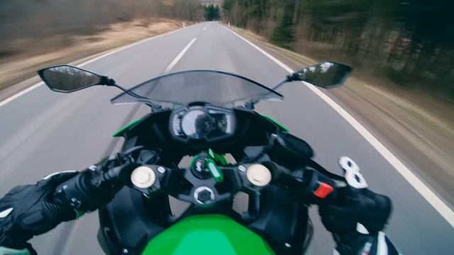 Kawasaki Ninja 400 sound & review [RAW Onboard] смотреть онлайн