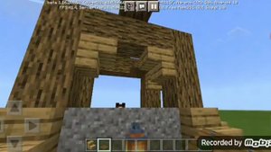 Как построить Конюшню в Майнкрафт (для одной лошади).