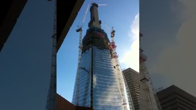 The shard,Londons first true skyscraper.