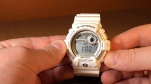 Обзор и настройка часов Casio G-Shock G-8900A-7 [3285]