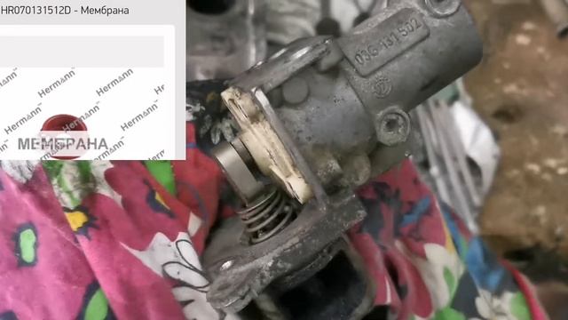 Чистка ЕГР на двигателе 1.9тди BLS, Туран 2007, проверка вакуумной системы. смотреть онлайн