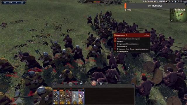 Total War Saga Thrones of Britannia прохождение за Нортумбрию