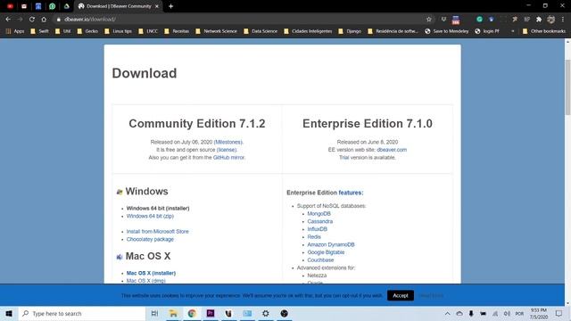 Instalando o DBeaver no Windows
