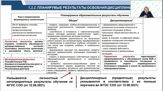 Методический семинар по внедрению методик преподавания по дисциплине: "Физическая культура", "ОБЖ" смотреть онлайн