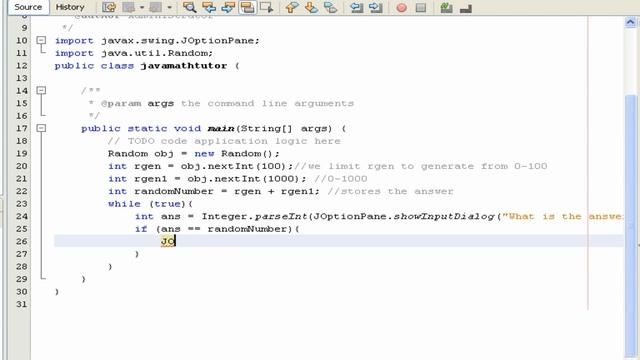 java - math tutor (addition of random numbers) смотреть онлайн