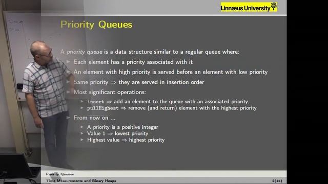 1DV507 - Lecture 10 - Time Measurements and More Algorithms смотреть онлайн