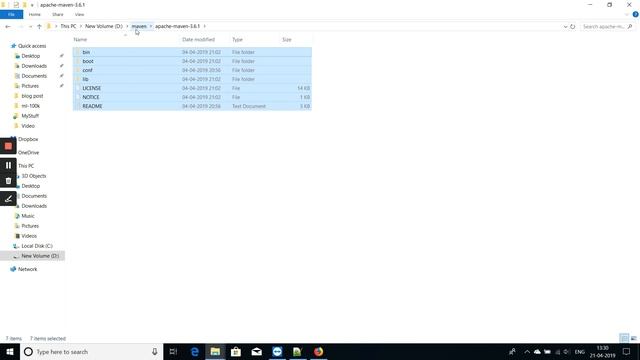 Maven 3.6.1 Installation on Windows 10 смотреть онлайн