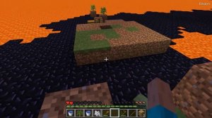 КАК ВЫЖИТЬ НУБУ НА 1 БЛОКЕ В МИРЕ ЛАВЫ В МАЙНКРАФТ ? КАК ВЫЖИТЬ В MINECRAFT? ТРОЛЛИНГ ЗАЩИТА МУЛЬТИ