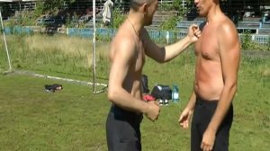 Рукопашный бой "Радабор" (удары,набивка,держать удар.)