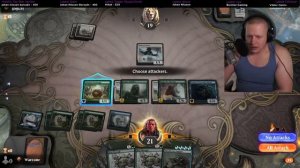 Snackar taktik och lirar premade deck i magic the gathering :) arena