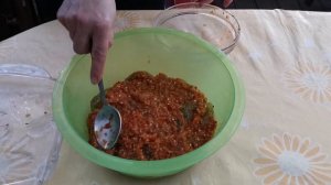 НОВИНКА!!!  ЖАРЕННЫЕ ЗЕЛЁНЫЕ ПОМИДОРЫ в остром чесночно-перечном соусе! Заготовка на зиму.