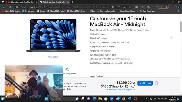 FREE Channel Giveaway Contest NEW Apple MacBook Air M2 15" Laptop FREE Enter Now To WIN! смотреть онлайн