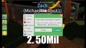 All working Survivor codes (Roblox)