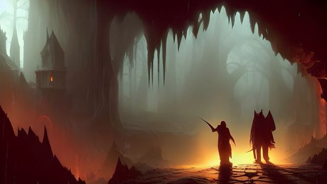 D&D Exploration Music (One Hour) ↼ Into The Dungeons ⇁ Instrumental (Creepy, Suspenseful, Dark) смотреть онлайн
