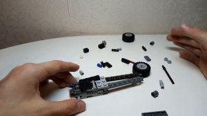 Простая в зборке противотанковая пушка из лего