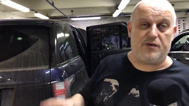 Range Rover 2014 года выпуска. Автозапуск, выезжающие пороги. смотреть онлайн