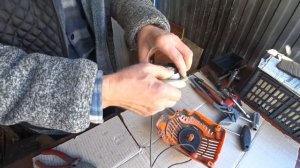 Восстанавливаем барабан стартера бензопилы китайской.