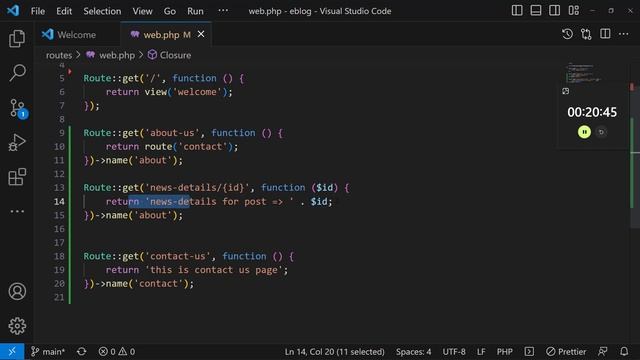 Laravel Routes, Controllers and Views - 2023 Tutorial