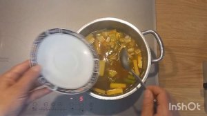 Овощной суп с куркумой
