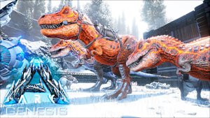 ОТРЯД ТИРАННОЗАВРОВ - #27 DLC GENESIS ARK Survival