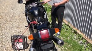 Видео запуска Kawasaki ZZR 1100