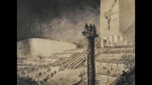 Ретрофутуризм 1920х годов - Архитектора Хью Ферриса (колоризированные изображения)