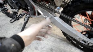 СТАВИМ НА ПИТБАЙК ПОДНОЖКИ ДЛЯ ЗАДНЕГО ПАССАЖИРА/НАКЛАДКИ НА СПИЦЫ С АЛИЭКСПРЕСС