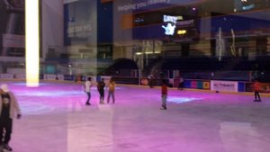 Крытый каток в Дубаи Молл