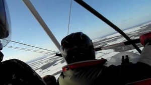 Мото дельтоплан Кострома зима Полет над ипатий Море костромское посадка