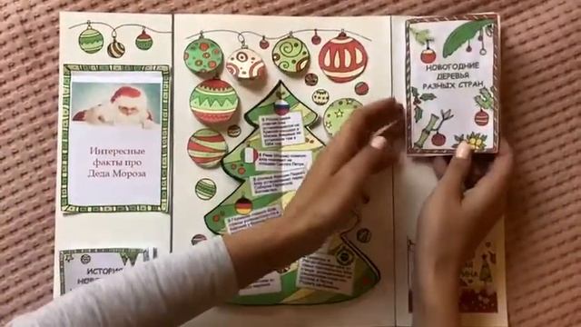 Лэпбук "История Новогодней елки" смотреть онлайн