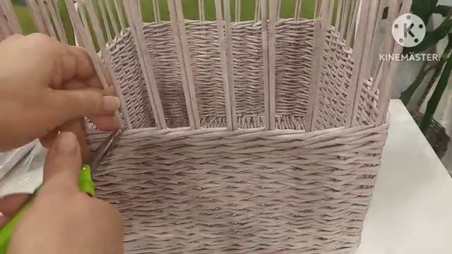 Короб с крышкой. _ Бумажная лоза. смотреть онлайн