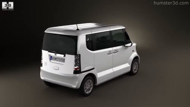 Honda N Box plus JF1 2012 by 3D model store Humster3D.com смотреть онлайн