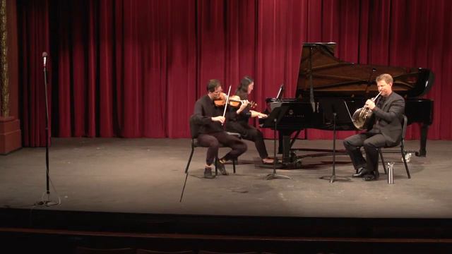 Brahms Horn Trio Op. 40 II. Scherzo